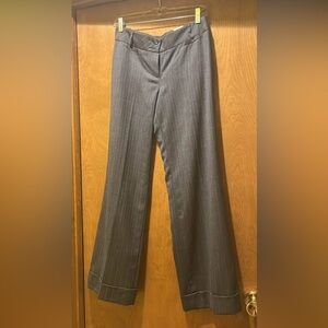 Ann Taylor LOFT Charcoal Herringbone Blazer